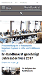 Mobile Screenshot of hr-rundfunkrat.de